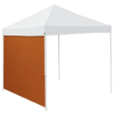 Plain Rust Orange Tent Side Panel - Logo Brand