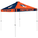 Illinois Tent w/ Fighting Illini Logo - 9 x 9 Checkerboard Canopy