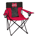 Nebraska Cornhuskers Elite Canvas Chair w/ Officially Licensed Team Logo