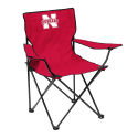 Nebraska Cornhuskers Quad Canvas Chair w/ Officially Licensed Team Logo