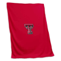 Texas Tech University Sweatshirt Blanket w/ Lambs Wool