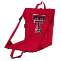 Texas Tech Stadium Seat w/ Red Raiders Logo - Cushioned Back