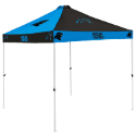 Carolina Tent w/ Panthers Logo - 9 x 9 Checkerboard Canopy
