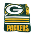 Green Bay Packers NFL Raschel Plush Throw Blanket