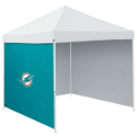 Miami Tent Side Panel w/ Dolphins Logo - Logo Brand