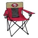 San Francisco 49ers Elite Canvas Chair w/ Officially Licensed Team Logo