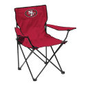 San Francisco 49ers Quad Canvas Chair w/ Officially Licensed Team Logo