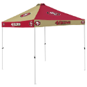 San Francisco Tent w/ 49ers Logo - 9 x 9 Checkerboard Canopy
