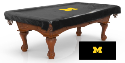 Michigan Wolverines Pool Table Cover w/ Officially Licensed Logo