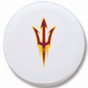 Arizona State University Black Tire Cover w/ Pitchfork Logo