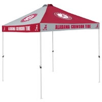 Alabama Tent w/ Crimson Tide Logo - 9 x 9 Checkerboard Canopy