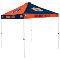 Auburn Tent w/ Tigers Logo - 9 x 9 Checkerboard Canopy