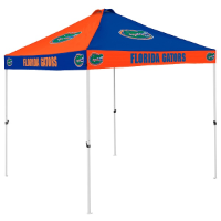 Florida Tent w/ Gators Logo - 9 x 9 Checkerboard Canopy