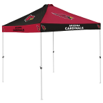 Arizona Tent w/ Cardinals Logo - 9 x 9 Checkerboard Canopy