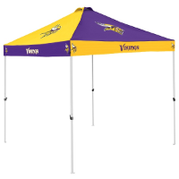Minnesota Tent w/ Vikings Logo - 9 x 9 Checkerboard Canopy